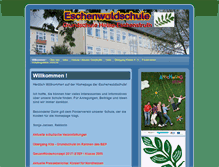 Tablet Screenshot of eschenwaldschule.de